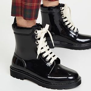 Sergio Rossi Nero Jelly Winter Boot Size 36